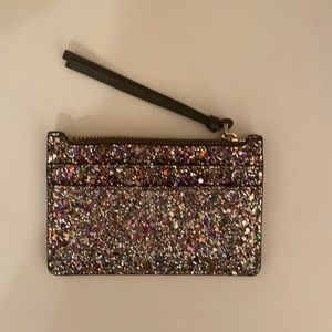 MZ Wallace glitter card case